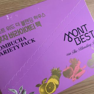 몽베스트 위드더 블랜딩 하우스 콤부차 _ 버라이어티팩 — 5점을 준 리뷰어가 2023년 6월 올린 사용 사진
