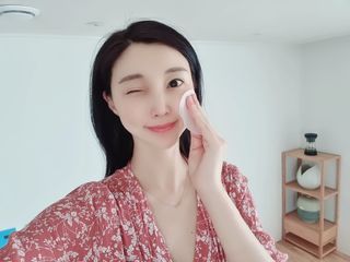 산다화 비타민씨 화이트닝 토너 패드 — 5점을 준 리뷰어가 2023년 5월 올린 사용 사진