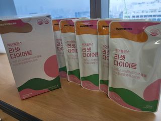 [경남제약헬스케어] 케어플러스 리셋 다이어트 청포도맛 100ml X 5포 (5일분) — 5점을 준 리뷰어가 2023년 4월 올린 사용 사진