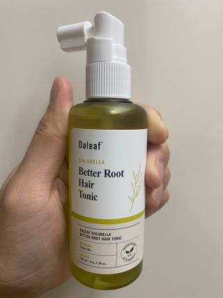 달리프 클로렐라 베러 루트 헤어토닉 100ml — 3.5점을 준 리뷰어가 2021년 4월 올린 사용 사진