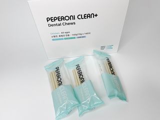 페페로니 클린플러스 덴탈치킨껌 10g x 14p — 3점을 준 리뷰어가 2021년 7월 올린 사용 사진