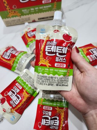 나우캠페인용 [한미사이언스] 우리 아이 튼튼, 엄마 마음 든든! 마시는텐텐 플러스 (100ml*10입) — 5점을 준 리뷰어가 2023년 12월 올린 사용 사진