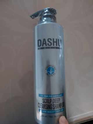 다슈코리아 다슈 데일리 두피 딥 클렌징 샴푸 500ml — 5점을 준 리뷰어가 2021년 2월 올린 사용 사진
