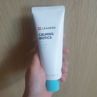 리더스코스메틱 리더스 카밍 바이오틱스 크림 마스크 — 5점을 준 리뷰어가 2021년 5월 올린 사용 사진