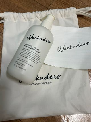 [위켄더스] 기분좋은 하루를 선사해주는 핸드& 바디워시 1종 랜덤발송 — 5점을 준 리뷰어가 2022년 5월 올린 사용 사진