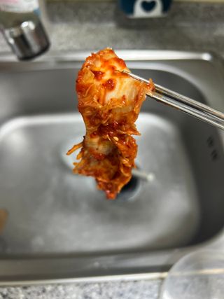 셰프애찬 알배기 겉절이 김치 1kg — 5점을 준 리뷰어가 2022년 9월 올린 사용 사진