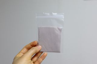 위케어 김서림방지 안경닦이 안티포그 극세사클리너 — 5점을 준 리뷰어가 2021년 2월 올린 사용 사진