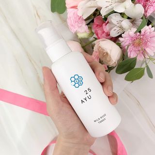 AYU25[아유트웬티파이브] 피부건강에 꼭 필요한 pH 약산성 와일드 로즈토너 — 5점을 준 리뷰어가 2021년 4월 올린 사용 사진