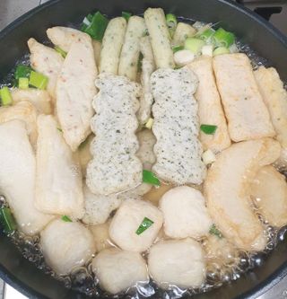 오마뎅 모듬어묵탕 — 5점을 준 리뷰어가 2021년 6월 올린 사용 사진
