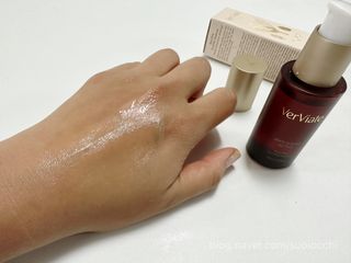 [베르비아떼] 소나무의 강인한 생명력으로 시간을 되돌리는 힘 레드파인 3종 세트 (토너, 에센스, 크림) — 5점을 준 리뷰어가 2023년 6월 올린 사용 사진