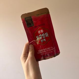 광동생활건강 [광동]진하고 깊은 풍미, 광동 보감쌍화진액 100mL * 18포 — 4.5점을 준 리뷰어가 2024년 7월 올린 사용 사진