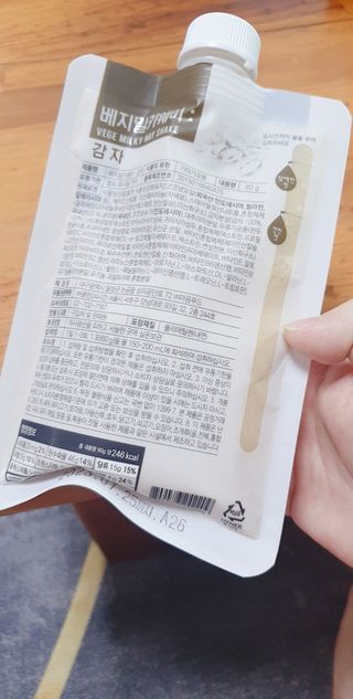 클린24시간 베지밀키웨이 감자 쉐이크 1세트 (5개) — 5점을 준 리뷰어가 2023년 3월 올린 사용 사진