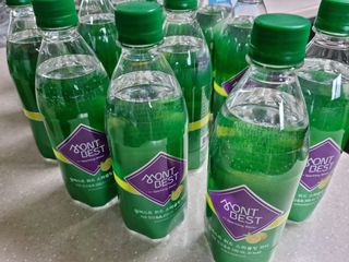 몽베스트 Montbest with Sparkling water Lemon OR Lime 20병(랜덤) — 5점을 준 리뷰어가 2021년 10월 올린 사용 사진