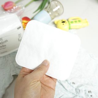 디어엘로디 프리미엄 유기농 베이비 솜티슈 40매 3 + 1 PACK — 5점을 준 리뷰어가 2021년 3월 올린 사용 사진