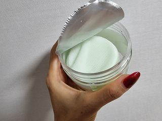디에이브 더마-테카 바이옴 카밍패드 60매 — 5점을 준 리뷰어가 2022년 10월 올린 사용 사진