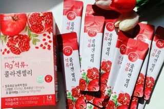 함초록 Rg+ 석류콜라겐젤리 — 5점을 준 리뷰어가 2021년 3월 올린 사용 사진