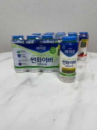 LIVE 매일바이오 썬화이버 드링킹 요거트 — 5점을 준 리뷰어가 2022년 8월 올린 사용 사진