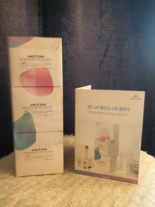 앤앤드 앤드앤엔드 pH 밸런싱 스파클렌저 — 5점을 준 리뷰어가 2021년 2월 올린 사용 사진