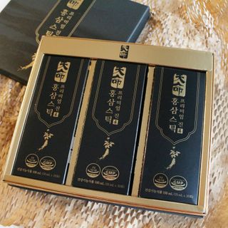 헬스업_천명진프리미엄홍삼스틱_10ml x 30포 — 5점을 준 리뷰어가 2021년 1월 올린 사용 사진