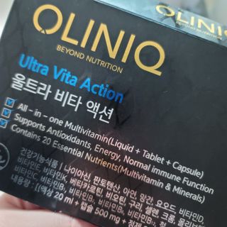 올리닉 울트라비타액션 — 5점을 준 리뷰어가 2021년 10월 올린 사용 사진