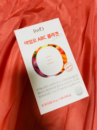 아임오 ABC 콜라겐 젤리 14포 — 4점을 준 리뷰어가 2021년 9월 올린 사용 사진