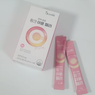 [인디닥터] 면역 생생 핑크 이뮨 젤리 — 5점을 준 리뷰어가 2022년 6월 올린 사용 사진
