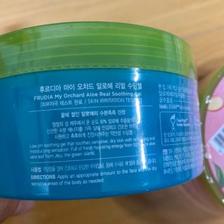 [후르디아] 피부갈증해소- 알로에+복숭아 수딩젤 2set — 5점을 준 리뷰어가 2021년 7월 올린 사용 사진