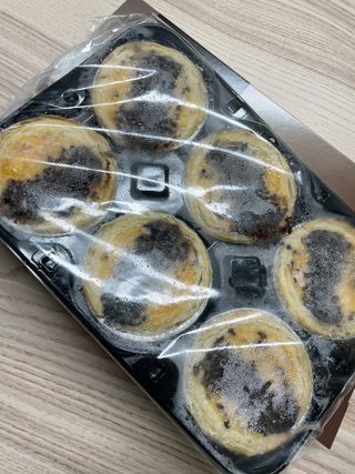 디앙뜨 포르투갈 에그타르트 오리지널 맛+패션후르츠+초콜릿타르트 맛 중 택1 — 5점을 준 리뷰어가 2021년 7월 올린 사용 사진