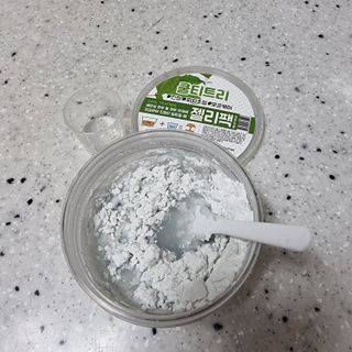 투비어레이디 젤리팩 25g /6종 중 랜덤3종 발송/ 도구가 필요없는 피부관리끝판왕 모델링팩 — 4.5점을 준 리뷰어가 2021년 3월 올린 사용 사진