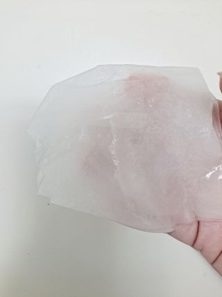 체르엠 그린 케비어 더블워터 마스크팩 5매입  2팩 — 5점을 준 리뷰어가 2021년 11월 올린 사용 사진