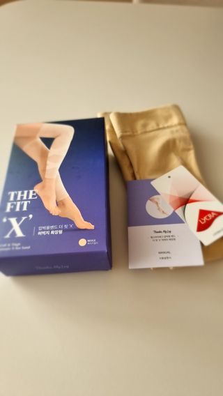 땡스마이레그 더핏X 압박밴드 허벅지확장형 — 4.5점을 준 리뷰어가 2022년 7월 올린 사용 사진