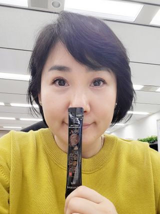 프리마인 자체 기업부설 연구소에서 찾아낸 건강한 수면의 비밀.  슬립토 플러스 30포 — 5점을 준 리뷰어가 2021년 11월 올린 사용 사진