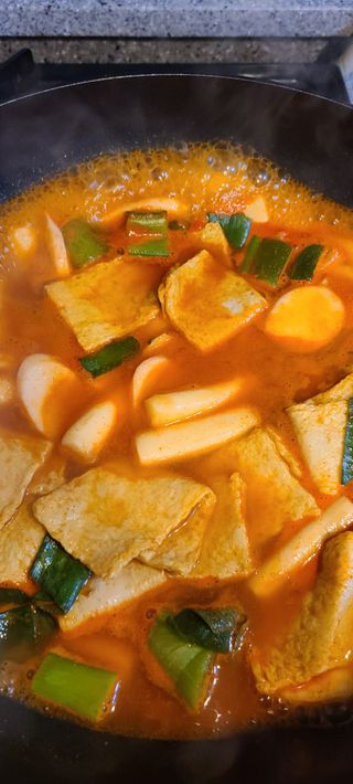 응큼떡볶이 — 5점을 준 리뷰어가 2021년 3월 올린 사용 사진