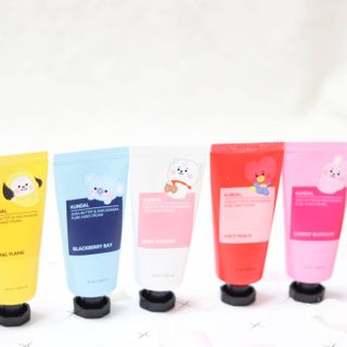 쿤달 BT21 시어버터 앤 마카다미아 퓨어 핸드크림 50ml 7구 기프트 세트 — 5점을 준 리뷰어가 2021년 3월 올린 사용 사진