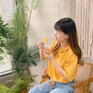 돌 MF[Dole] 파인애플컵/망고컵/복숭아컵 198g 6입X1박스 (맛 1가지 랜덤 발송) — 5점을 준 리뷰어가 2023년 6월 올린 사용 사진