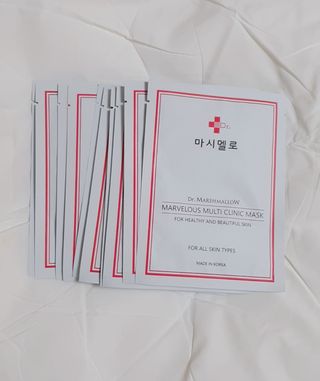 닥터마시멜로 마블러스 멀티 클리닉 마스크 — 5점을 준 리뷰어가 2021년 2월 올린 사용 사진