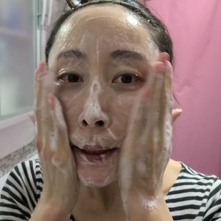 리더스코스메틱 리더스 밀크 밸런싱  마스크  솝 — 4점을 준 리뷰어가 2021년 12월 올린 사용 사진