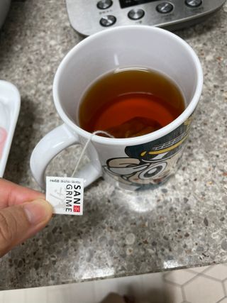 산그리메 국내산 호박차 100티백 대용량 삼각티백차 — 4.5점을 준 리뷰어가 2021년 6월 올린 사용 사진