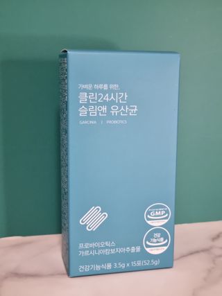 클린24시간 슬림앤유산균 1박스 (3.5g X 15포) — 4점을 준 리뷰어가 2023년 4월 올린 사용 사진