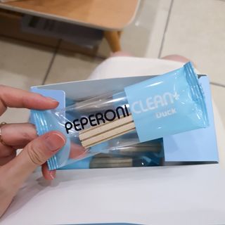 페페로니 클린플러스 덴탈오리껌 10g x 14p — 5점을 준 리뷰어가 2021년 7월 올린 사용 사진
