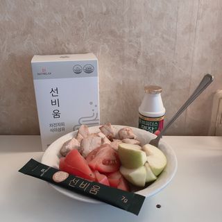 [뉴트릴렉스] 선비움 첨가물 없는 착한 차전자피 식이섬유  2박스 — 5점을 준 리뷰어가 2021년 8월 올린 사용 사진