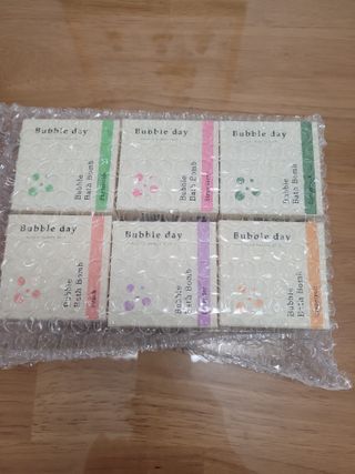 버블데이 배쓰밤 거품입욕제 버블바 6종 — 5점을 준 리뷰어가 2021년 8월 올린 사용 사진