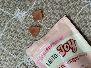 락토조이 구미젤리 복숭아맛 — 5점을 준 리뷰어가 2023년 5월 올린 사용 사진