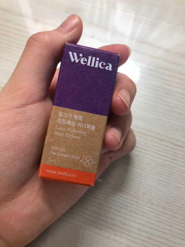 웰리카 락토 리프레싱 이너퍼퓸 리뷰 사진