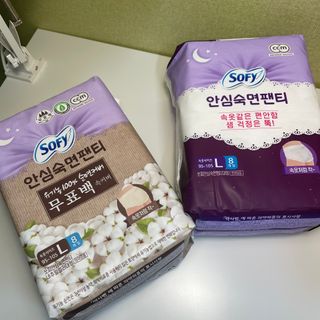 LG유니참 쏘피SOFY [SOFY] 안심숙면팬티/무표백속커버 — 5점을 준 리뷰어가 2021년 4월 올린 사용 사진