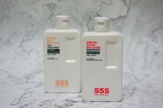 트리플에스 탈모 샴푸 275ml + 실크 트리트먼트 275ml — 5점을 준 리뷰어가 2021년 4월 올린 사용 사진
