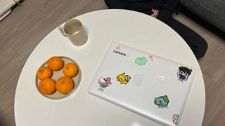 상상e상 아델라 LPM 원형 접이식테이블 — 5점을 준 리뷰어가 2021년 12월 올린 사용 사진