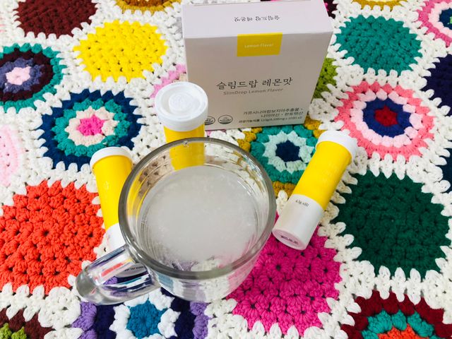 [슬림드랍 레몬맛] 건기식 다이어트 보조제 겸 비타민 리뷰 사진