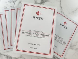 닥터마시멜로 마블러스 멀티 클리닉 마스크 — 5점을 준 리뷰어가 2021년 4월 올린 사용 사진