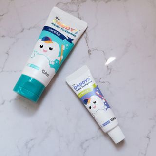 닥터데디스 안심불소 튼튼치약(청포도, 민트 중 택 1) 60g + 여행용 미니 치약 15g — 5점을 준 리뷰어가 2022년 7월 올린 사용 사진